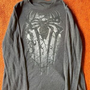 spider print long sleeve (rare thrifted find)